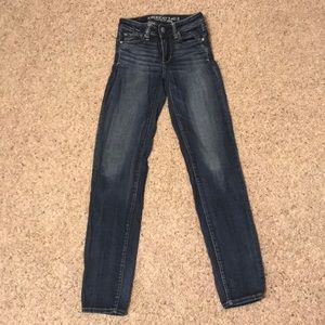 American Eagle Super Super Stretch LONG Skinny